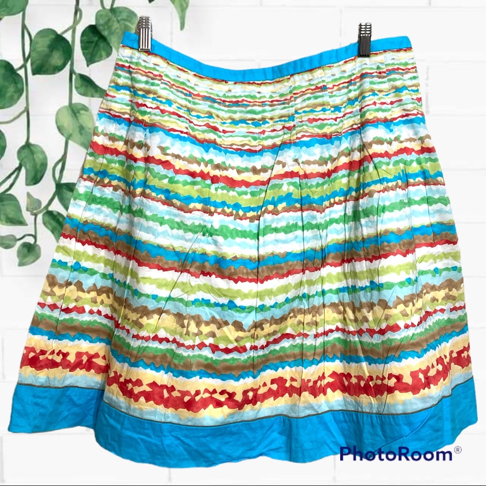 Talbots Colorful Skirt Petite 16P